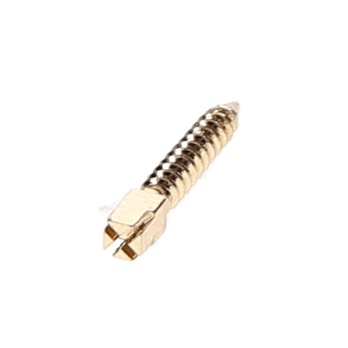 House Brand Dentistry 400015 HSB Gold Plated Screw Posts L6 #6 Long 11.8mm 12/Pk