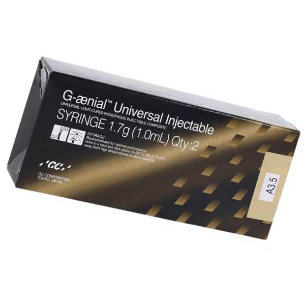 GC 012367 G-aenial Universal Injectable Dental Composite A3.5 2/Pk 1.7gm