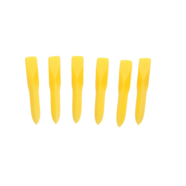 Plasdent WG-14 ACUWEDGES Dental Wedges 14mm Yellow Plastic 100/Bx