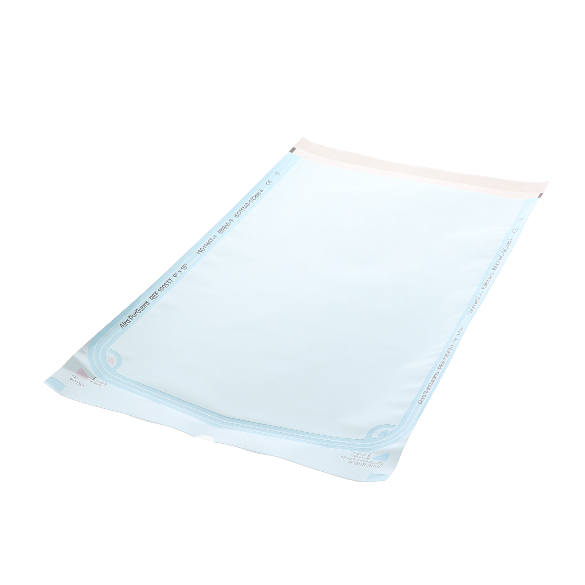 Aira 100537 PurGuard Self-Sealing Sterilization Pouches 9
