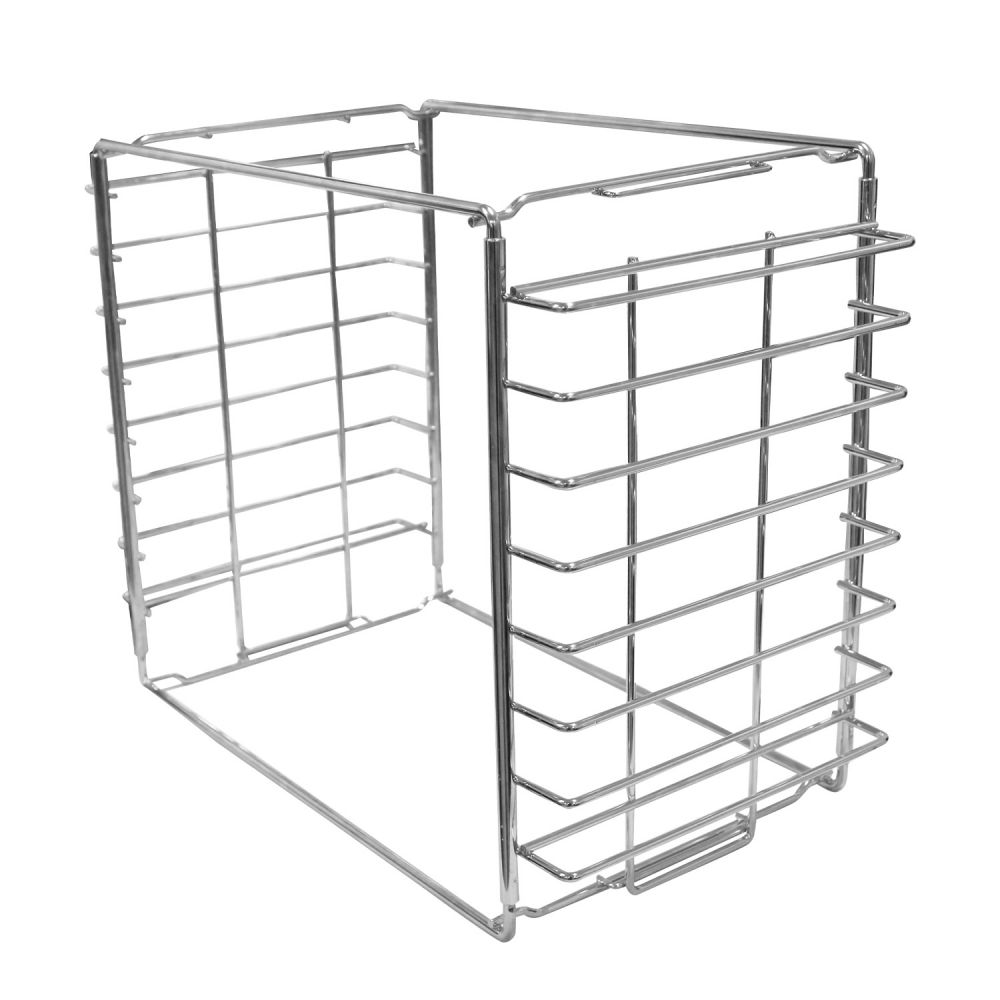 Plasdent 500BRB-H Dental Tub Rack Chrome Stackable