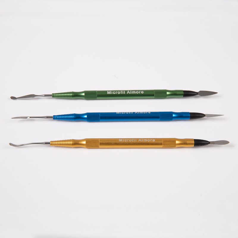 Hager 96044 Microfil Double End Dental Composite Instruments 3/Pk
