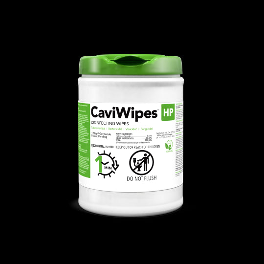 Metrex 16-1100 CaviWipes HP Disinfectant Wipes 6