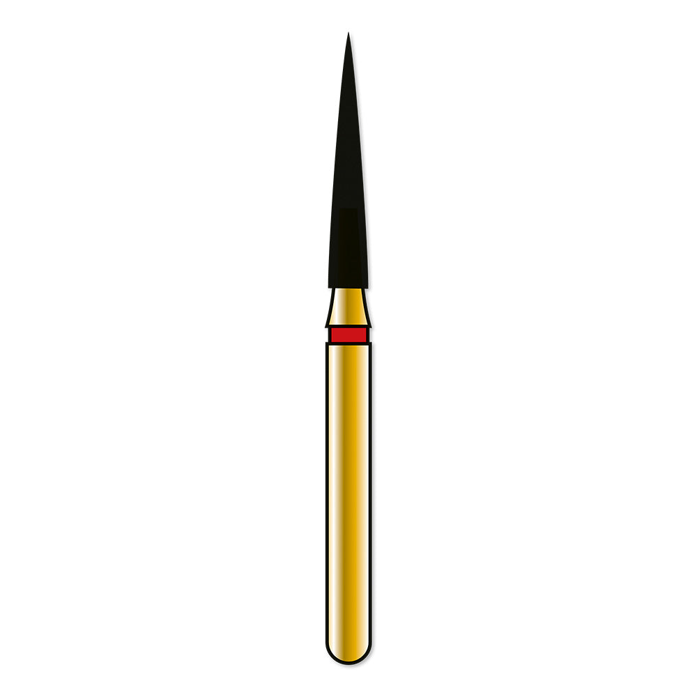 Coltene Whaledent R889F009FG Alpen FG 889-009 Flame Fine Grit Diamond Burs 5/Pk