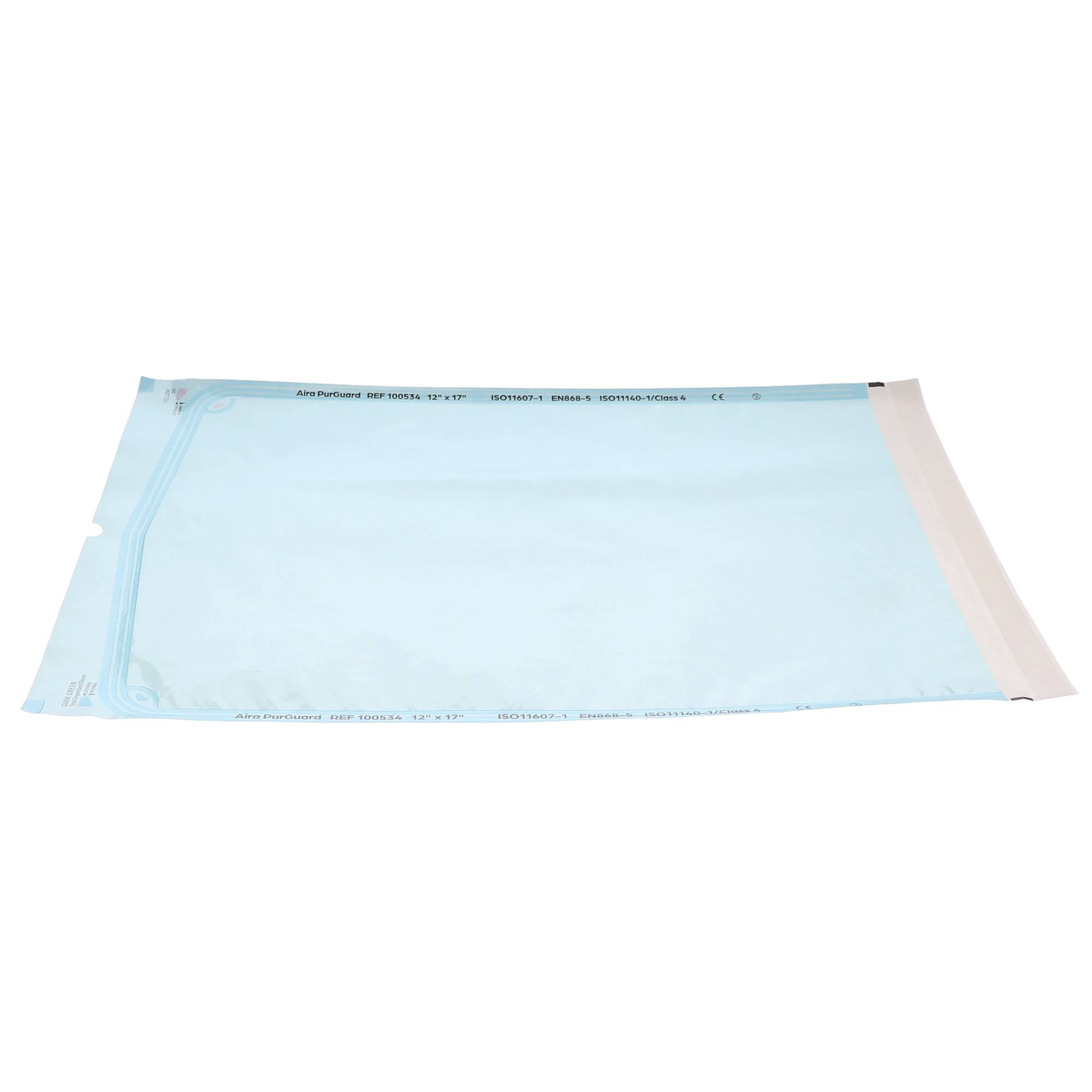 Aira 100534 PurGuard Self-Sealing Sterilization Pouches 12