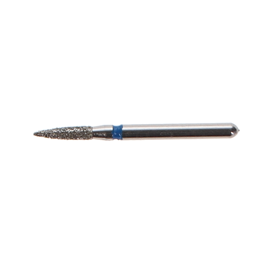 House Brand Dentistry 401887 HSB FG 861-014M Flame Medium Grit Diamond Burs 10/Pk