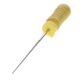 House Brand Dentistry 400470 HSB Hedstrom Endodontic Files 25mm #20 Yellow Stainless Steel 6/Pk