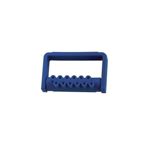 Pac-Dent 380DB Bur Bock Plastic Bur Caddy 12-Hole FG Navy Blue