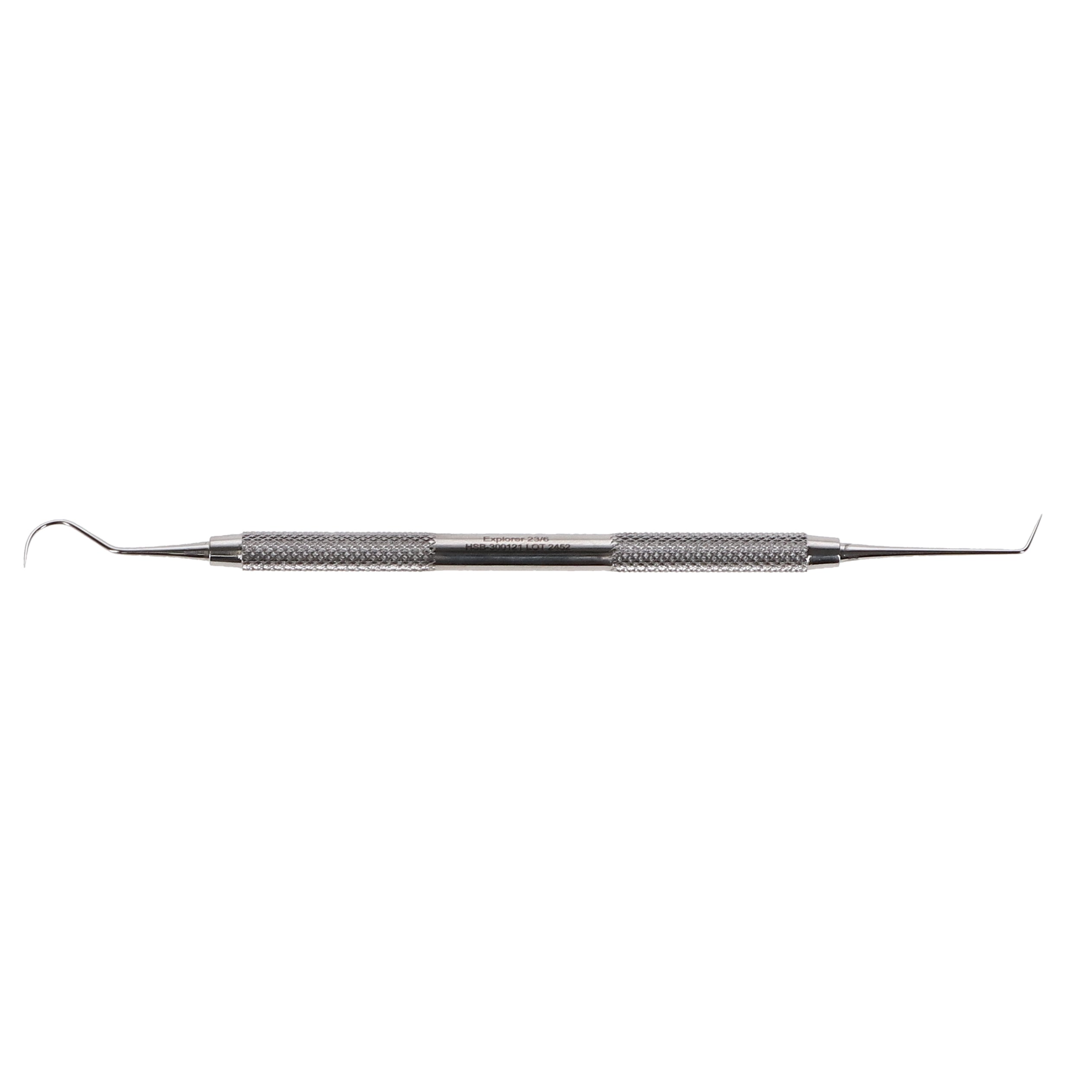 House Brand Dentistry 300121 HSB Double End #23/6 Dental Explorer