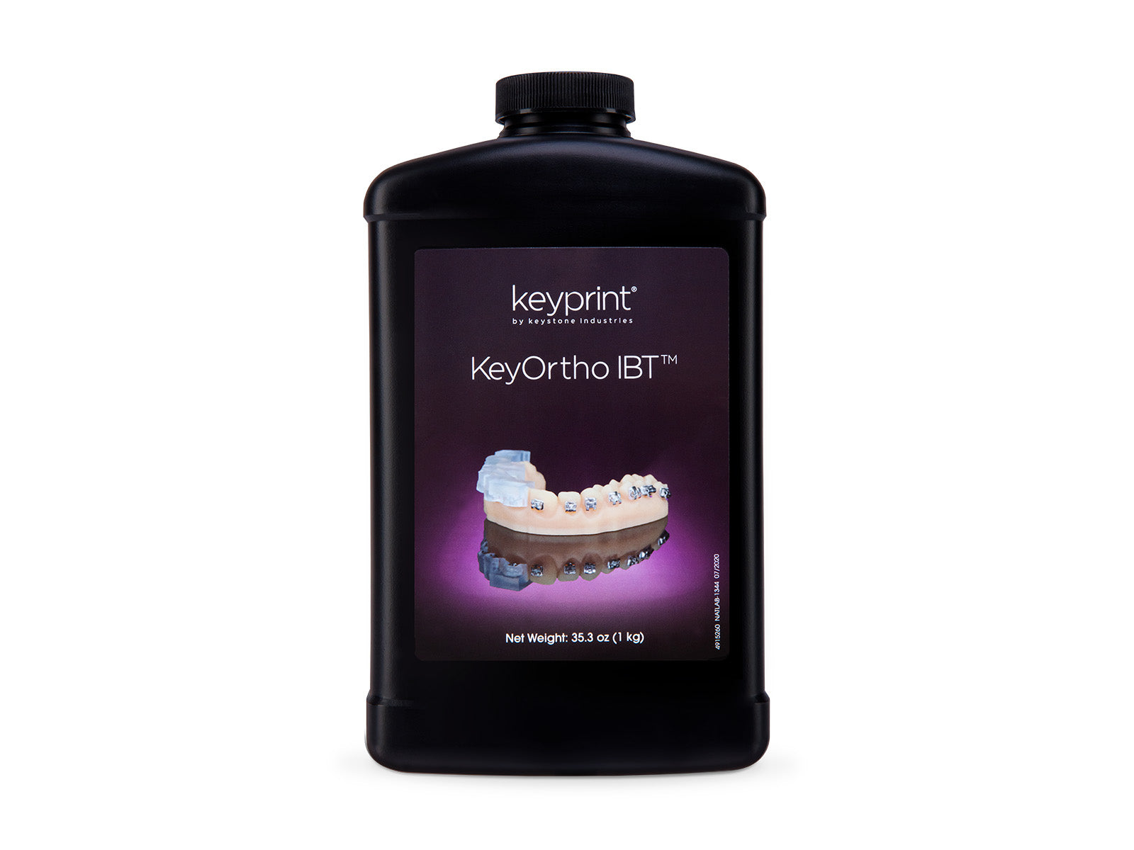 Keystone 4220008 KeyOrtho IBT Biocompatible 3D Printing Resin 1 Kg