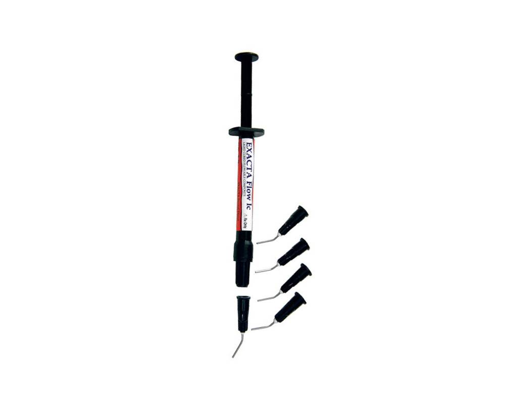 Exacta 1-EFBL Flow-LC Light Cured Flowable Dental Composite Bleach 2gm