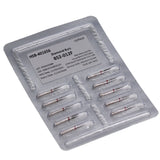 House Brand Dentistry 401656 HSB FG 852-012F Christmas Fine Grit Diamond Burs 10/Pk