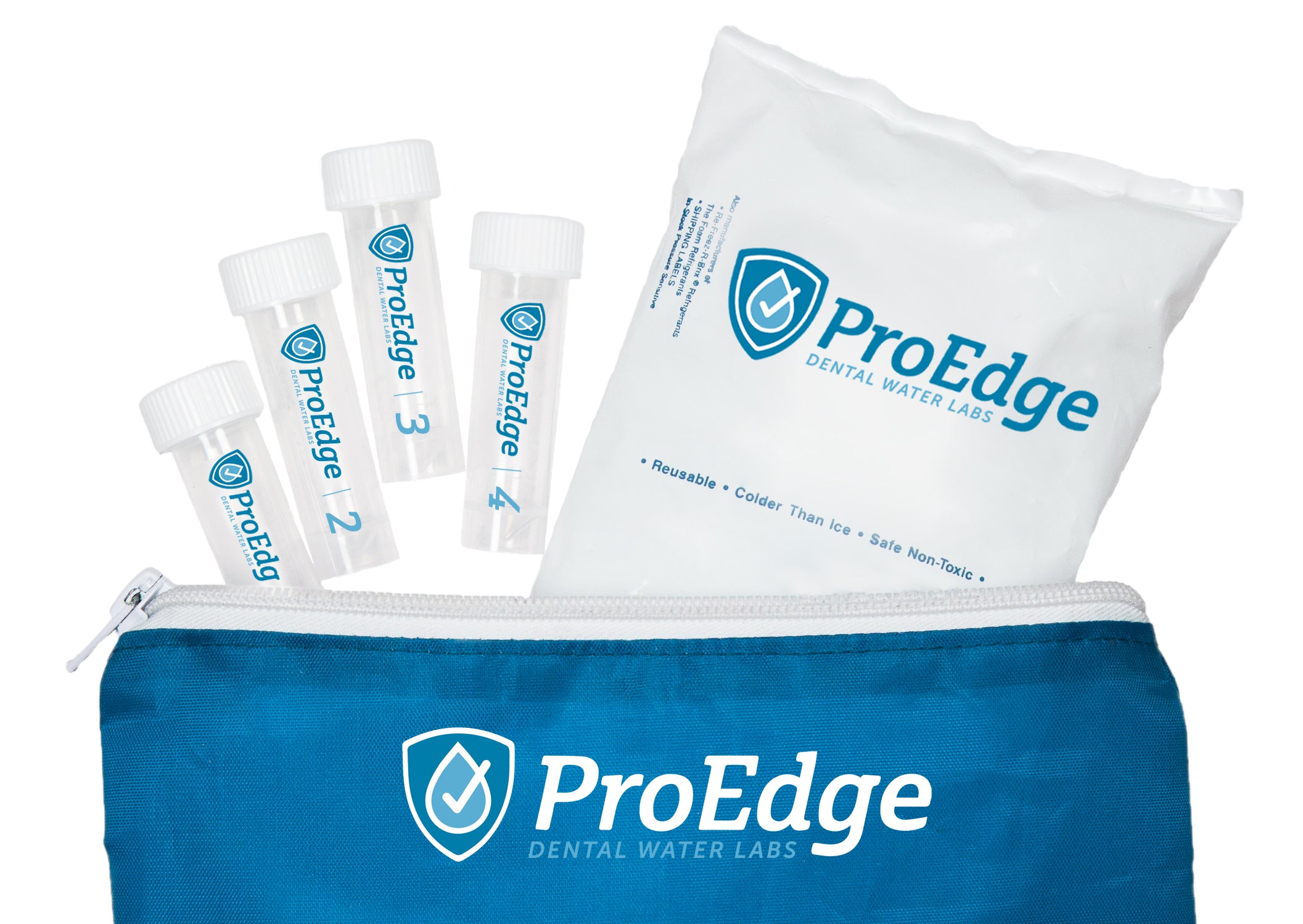 ProEdge 81601 Express Dental Waterline Test Service Kit 16 Vials