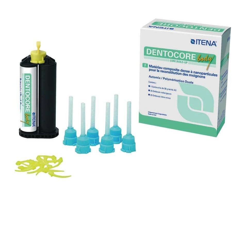 Itena DCBODY-50 DentoCore Body Core Buildup Material Cartridge A3 50gm