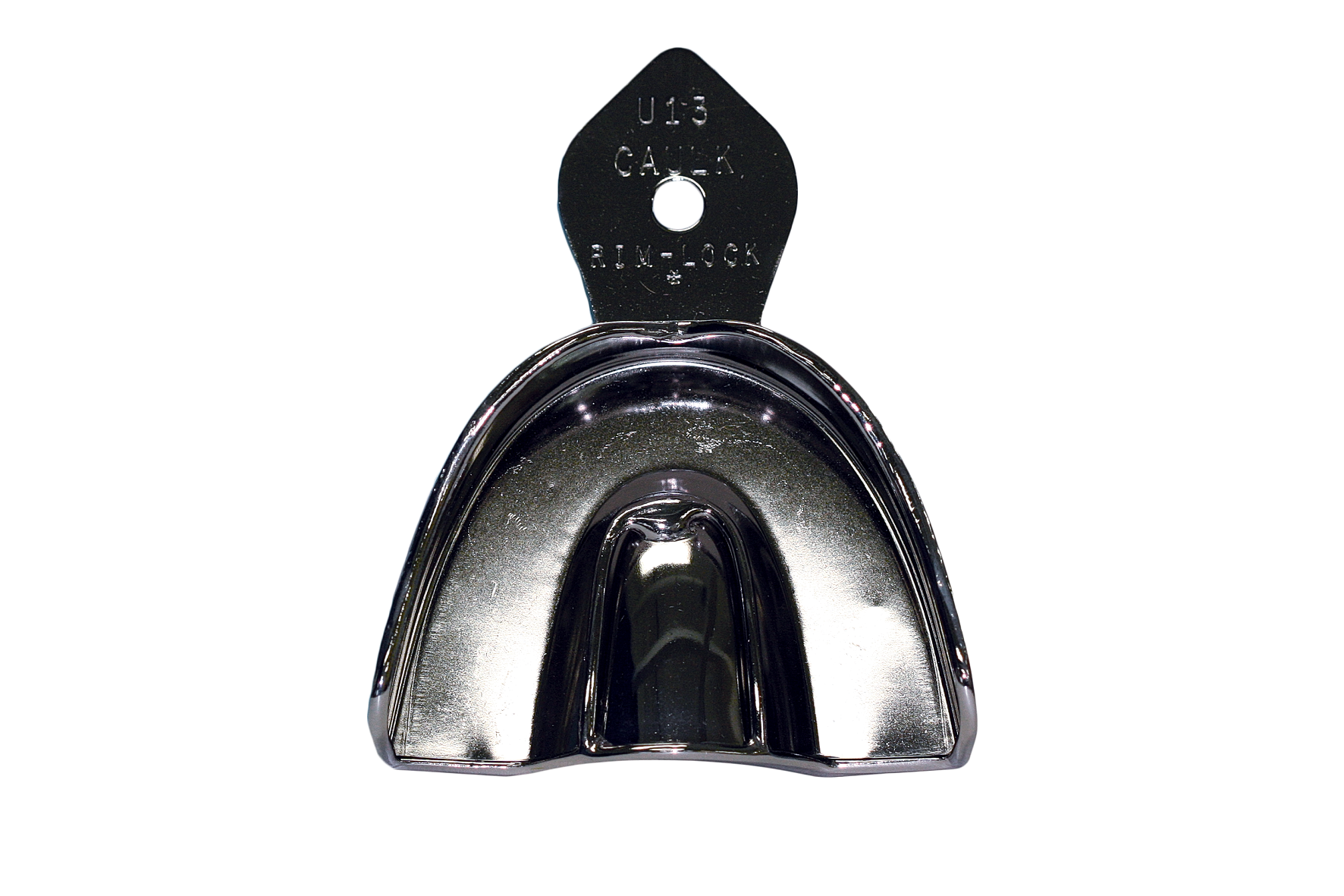 Dentsply Sirona 661697 Rim Lock Dental Impression Trays Regular Metal 10/Pk