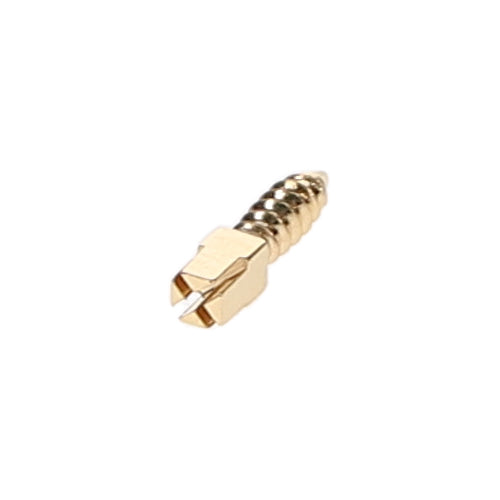 House Brand Dentistry 400027 HSB Gold Plated Screw Posts S6 #6 Short 7.8mm 12/Pk