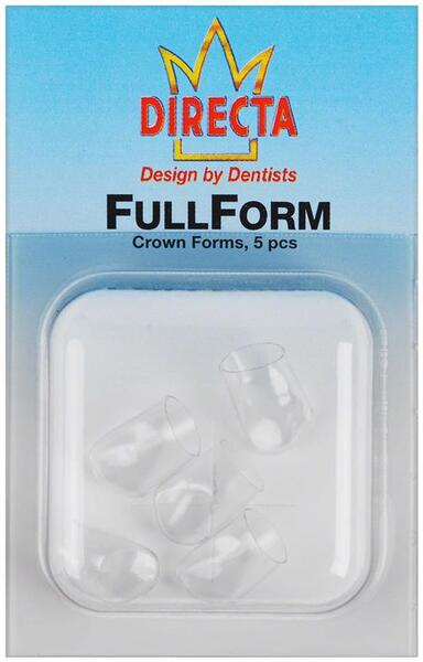 Directa 609612 FullForm Dental Crown Forms P-1 C System 7.1mm 5/Pk