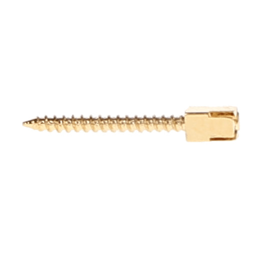 House Brand Dentistry 400010 HSB Gold Plated Screw Posts L1 #1 Long 11.8mm 12/Pk