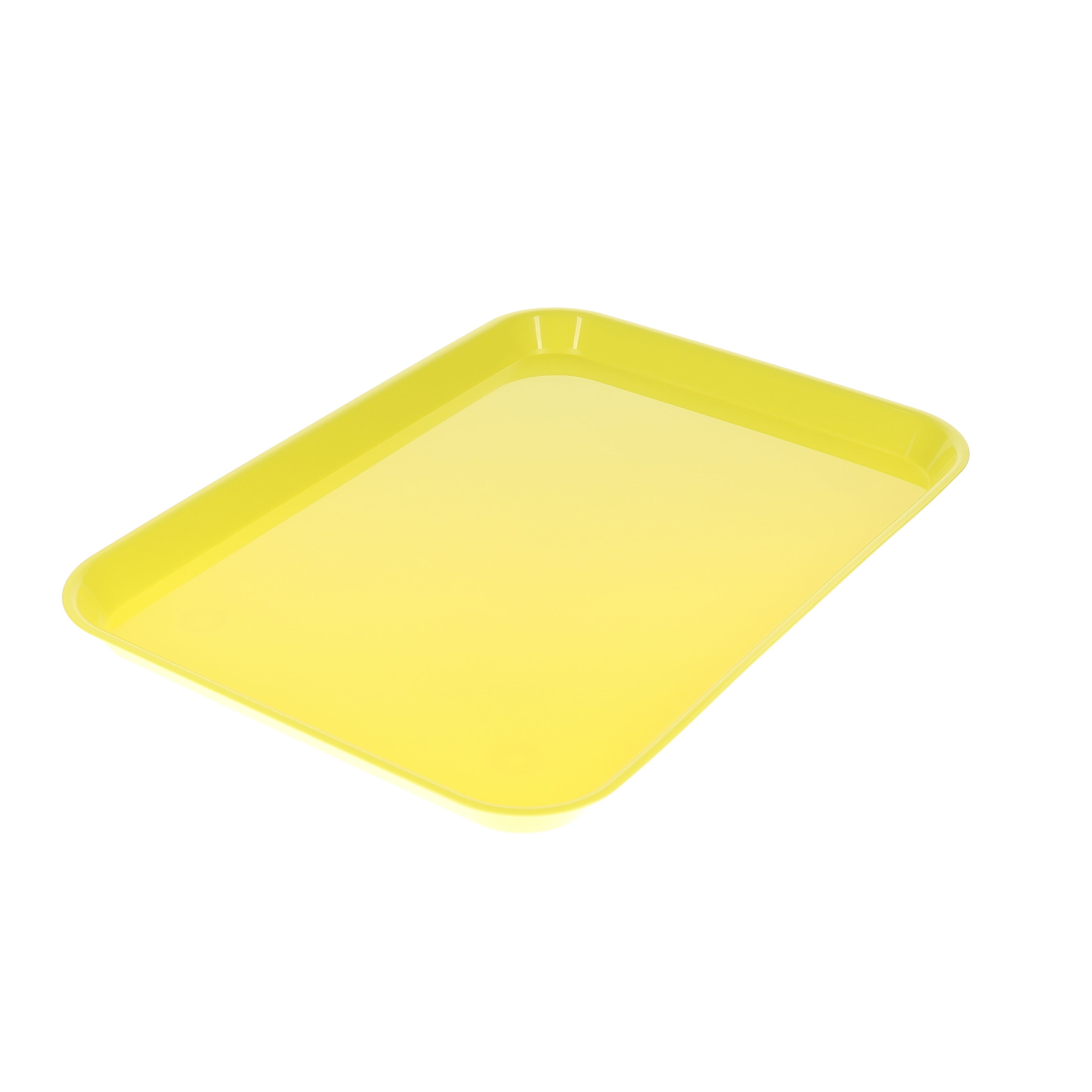 House Brand Dentistry 108148 HSB Set-Up Tray Flat #B Ritter Neon Yellow Plastic 13-3/8