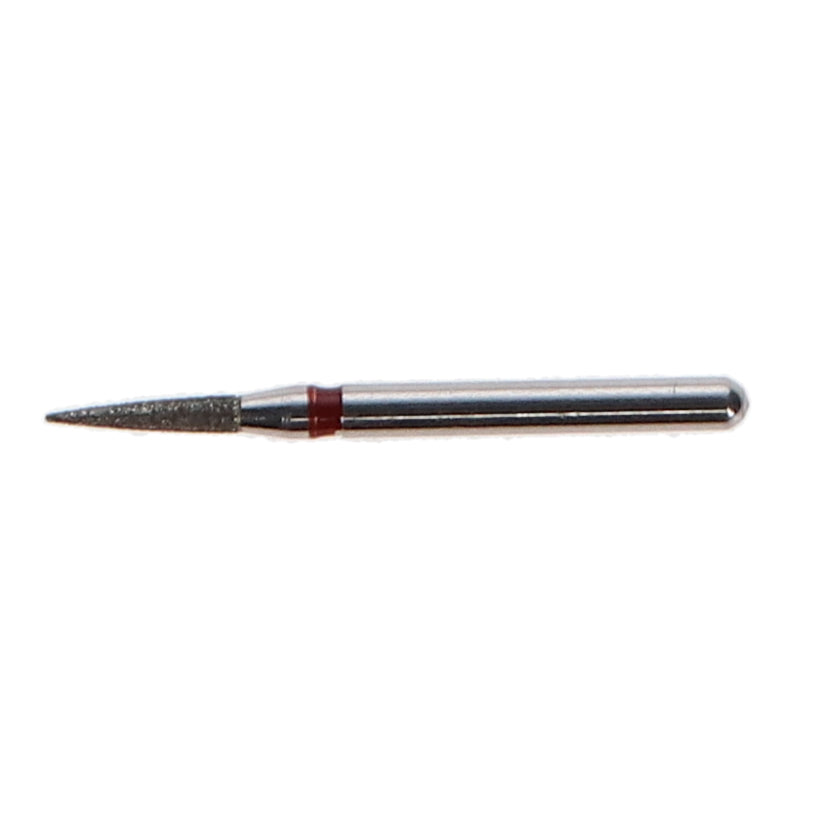 House Brand Dentistry 401718 FG 861-012F Flame Fine Grit Diamond Burs 10/Pk