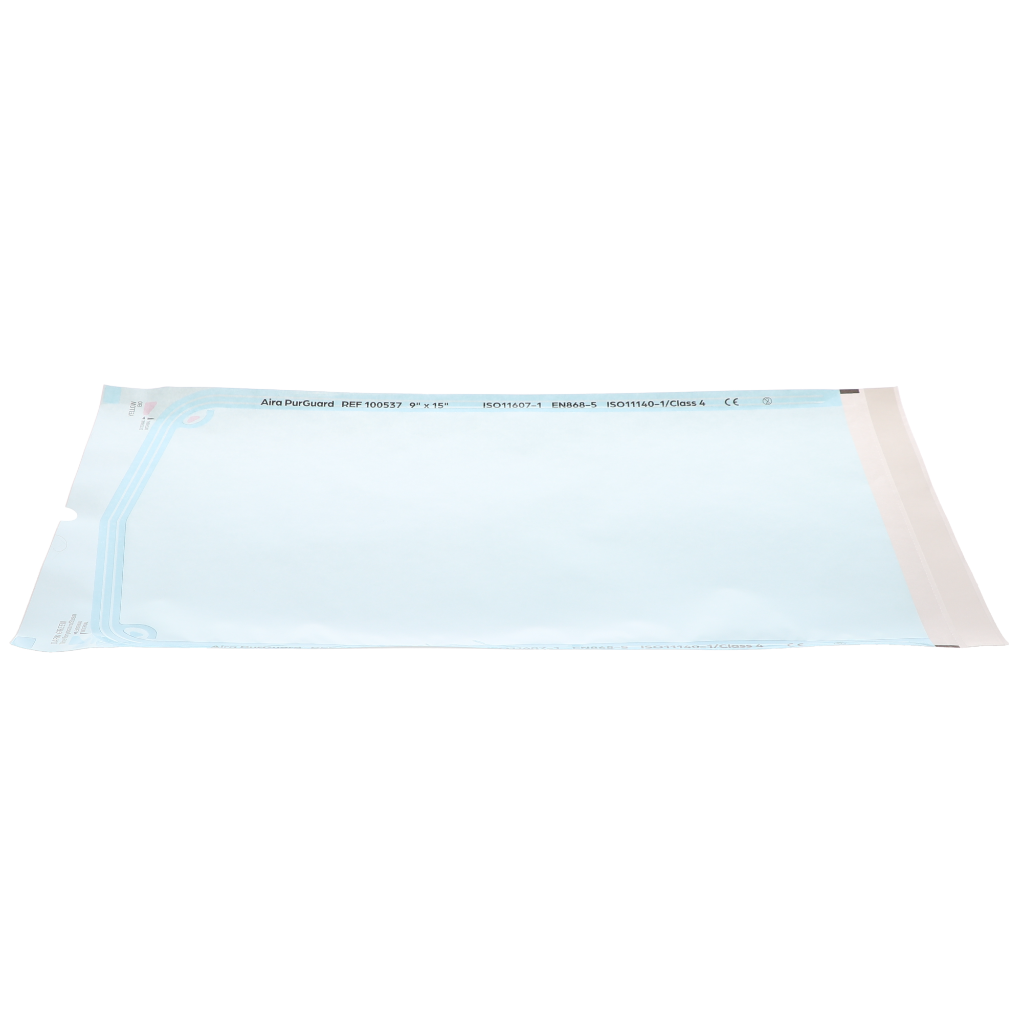 Aira 100537 PurGuard Self-Sealing Sterilization Pouches 9