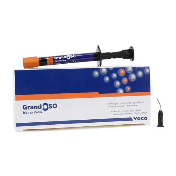 Voco 2696 Grandioso Heavy Flow Flowable Dental Composite WO Syringe 2 ...