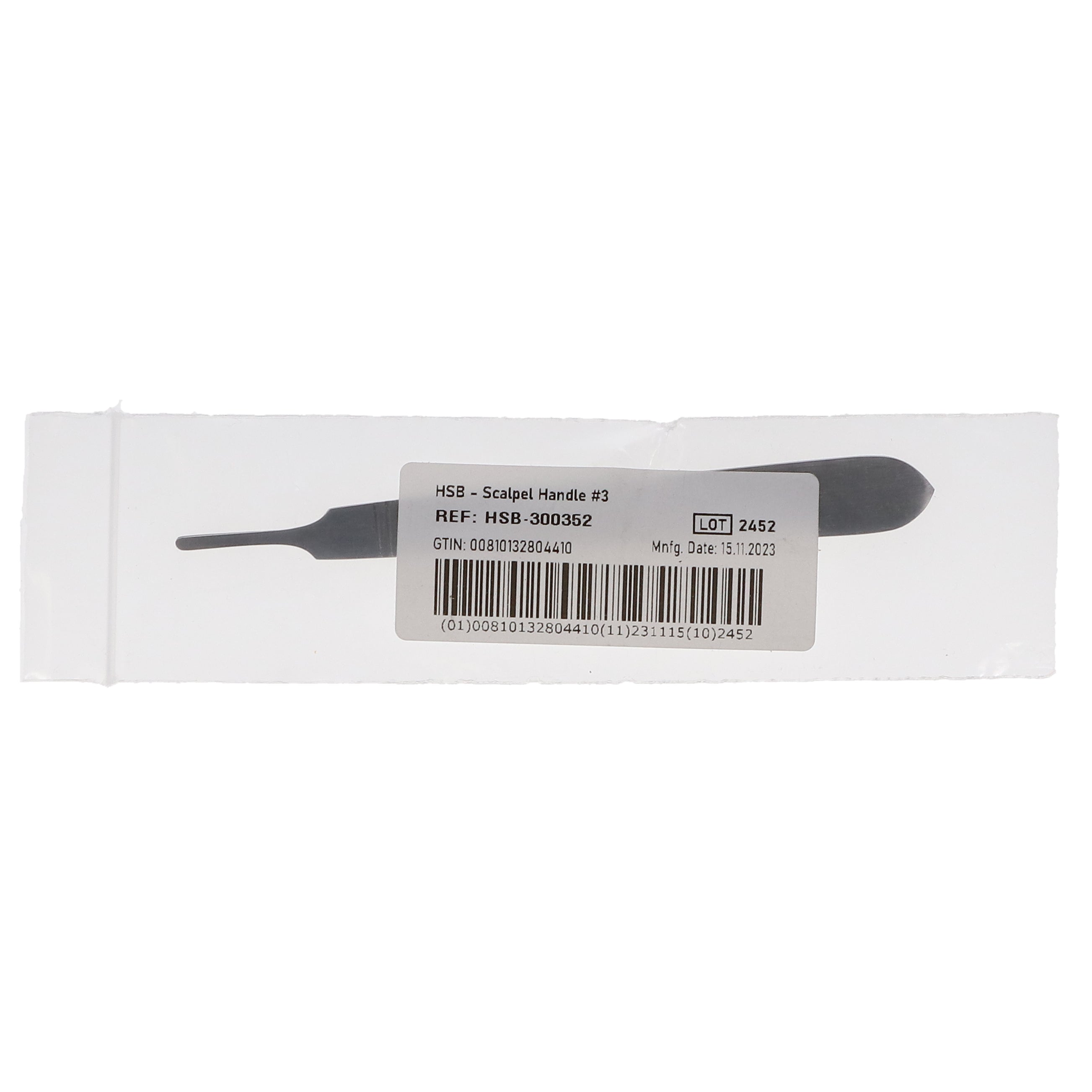 House Brand Dentistry 300352 HSB Surgical Scalpel Handle #3