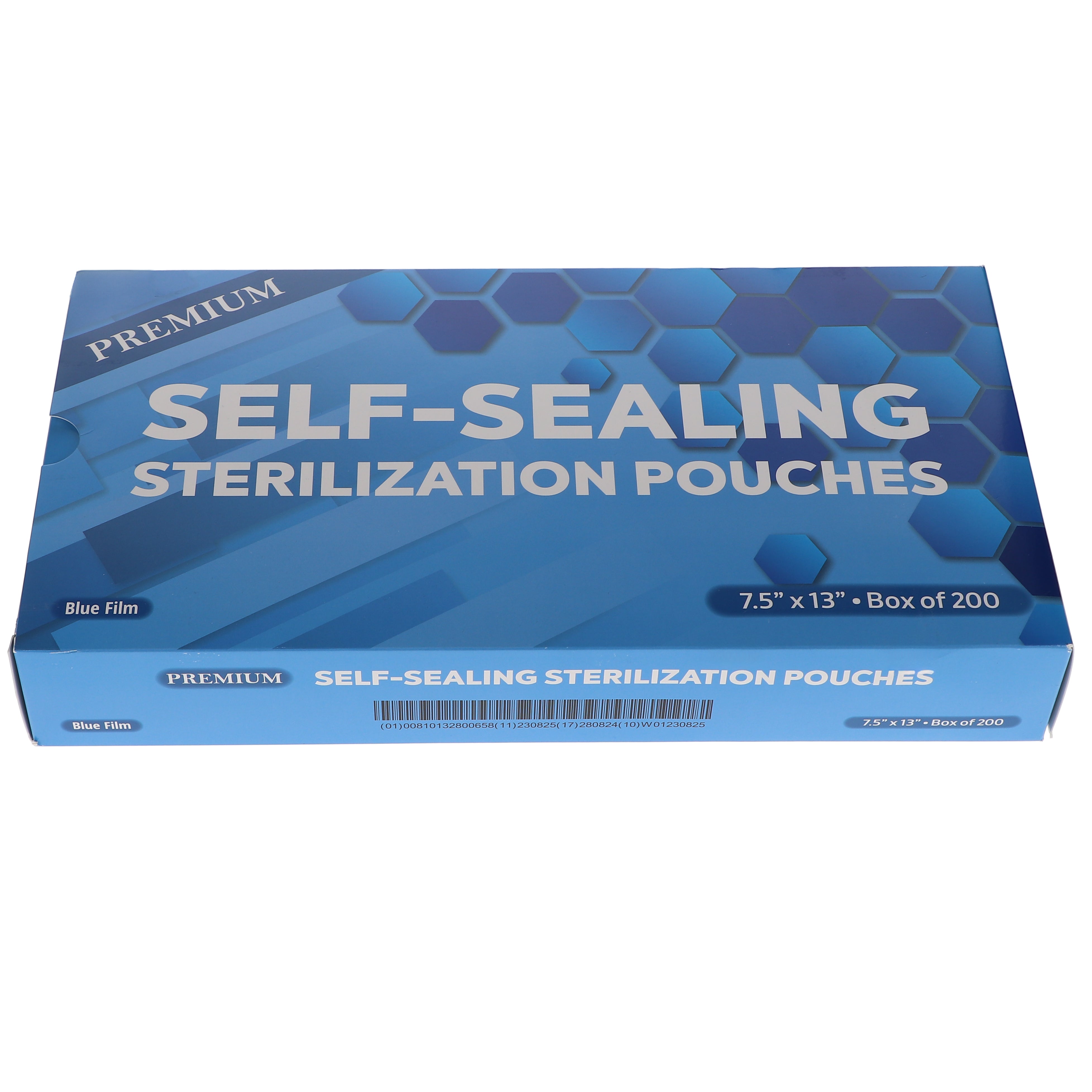 House Brand Dentistry 100538 HSB Self-Sealing Sterilization Pouches 7.5