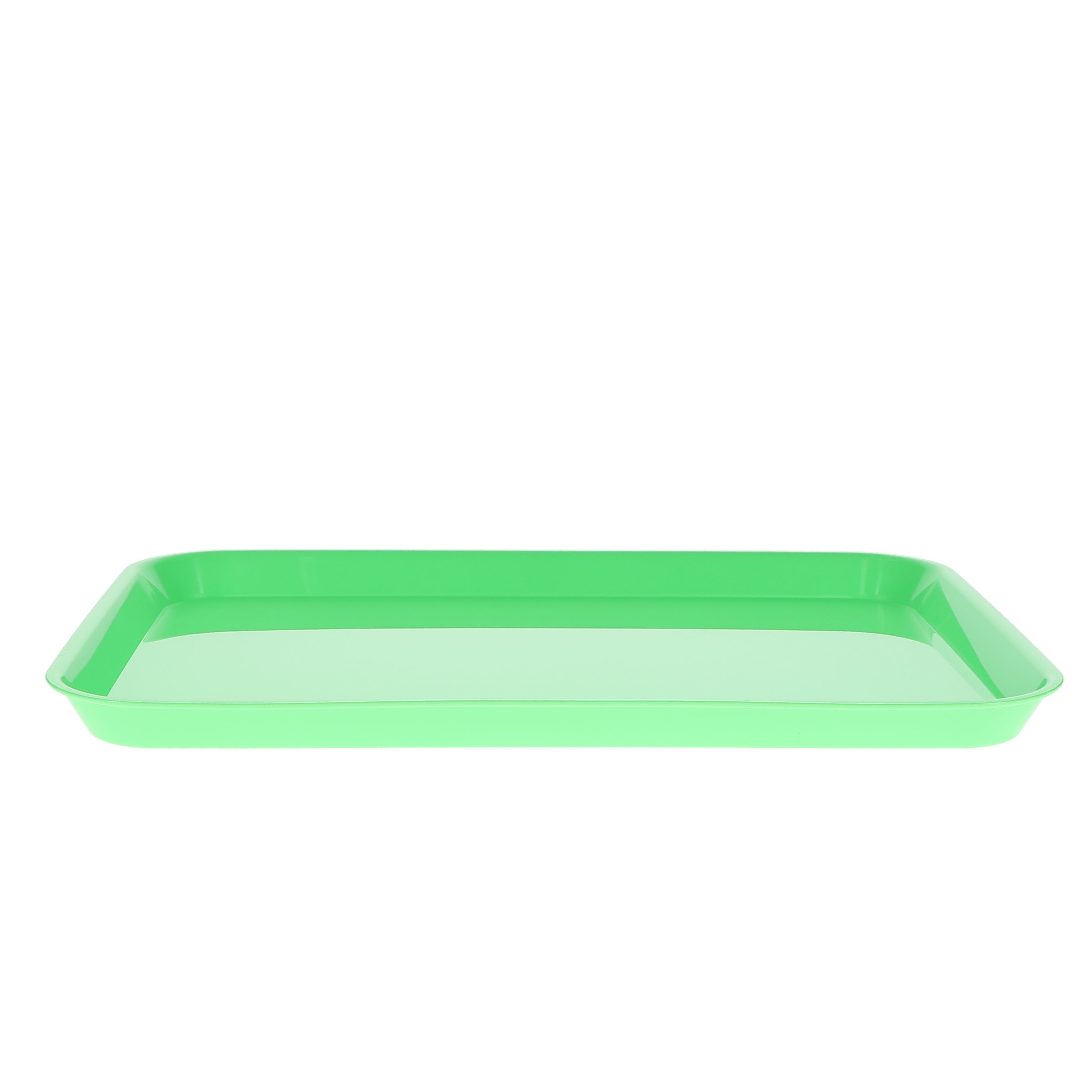 House Brand Dentistry 108138 HSB Set-Up Tray Flat #B Ritter Green Plastic 13-3/8