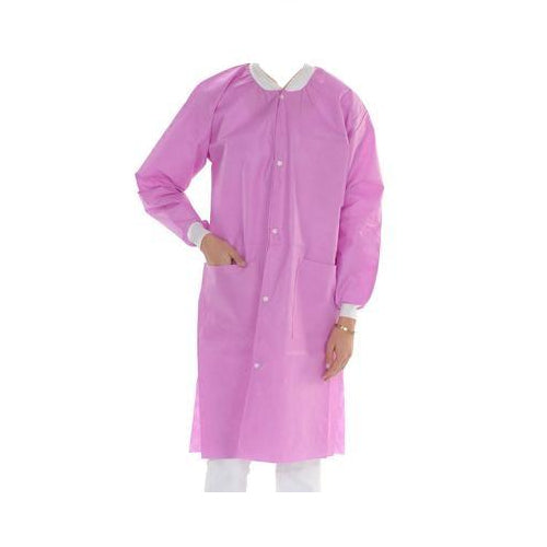 ValuMax 3660LV2XL Extra-Safe Lab Coats Lavender 2XL SMS Fabric 10/Pk