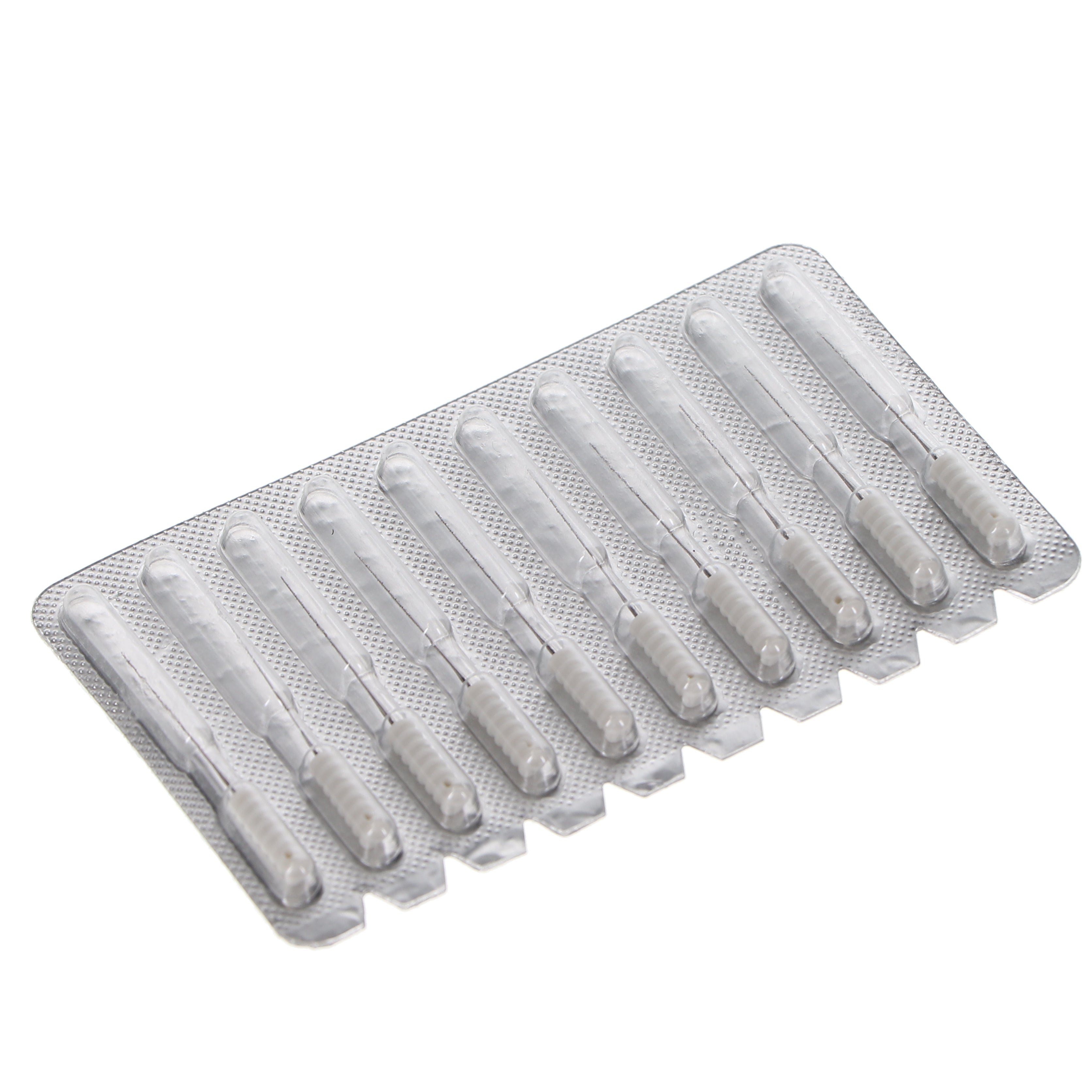 House Brand Dentistry 400621 HSB Barbed Broaches #1 XXX-Fine 21mm Sterile White 10/Pk