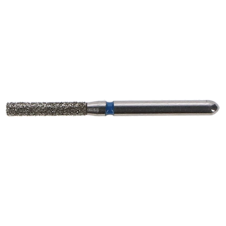 House Brand Dentistry 401600 FG 837-014M Flat End Cylinder Medium Grit Diamond Burs 10/Pk