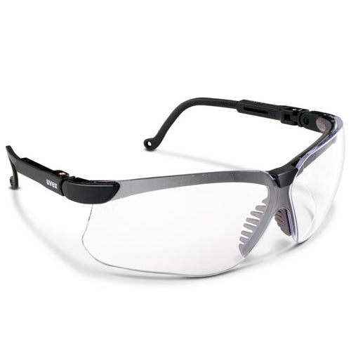 Hager 355810 Genesis Protective Eyewear Clear Lens Black Frame