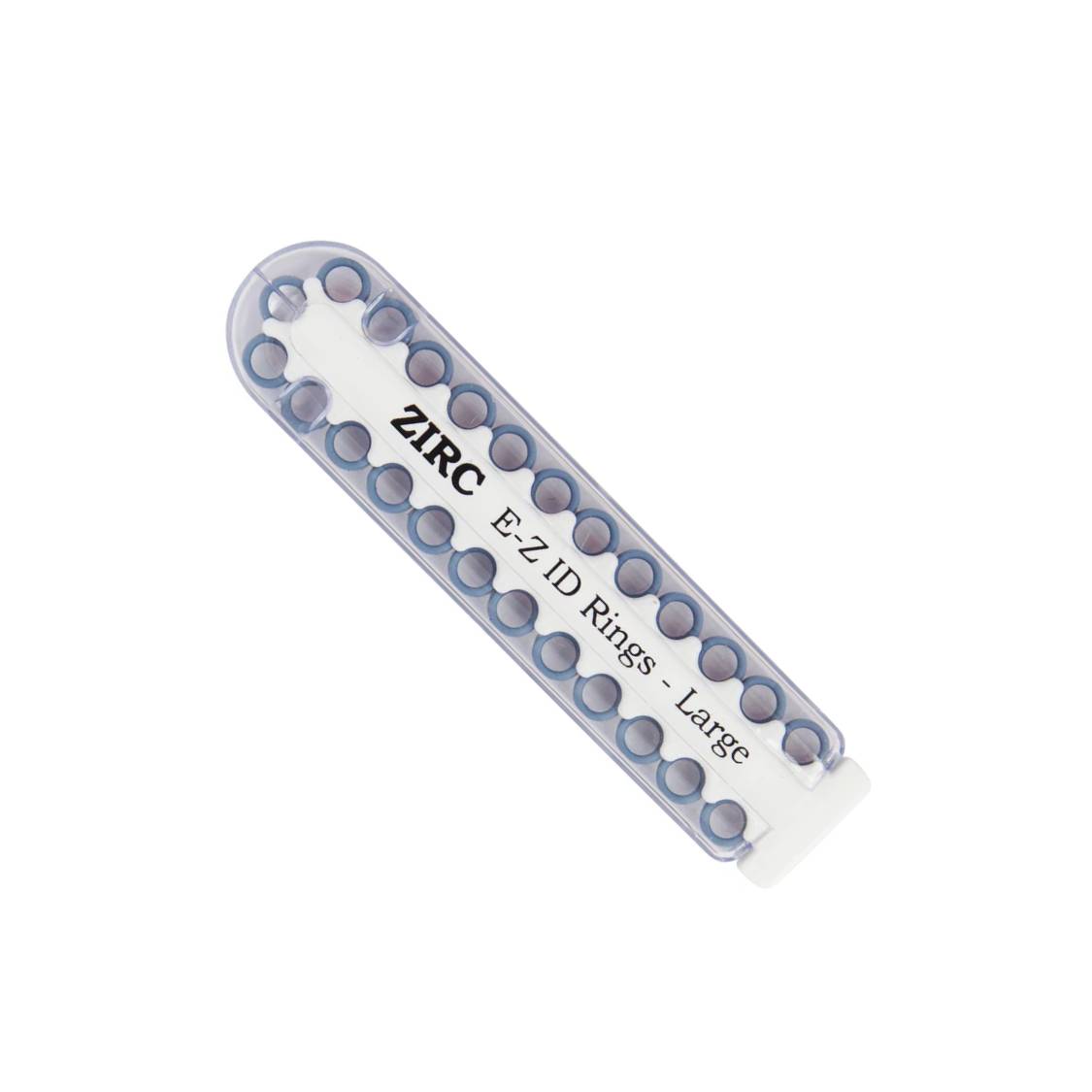 Zirc Dental 70Z200B E-Z ID Instrument Rings Large Classic Blue 25/Pk