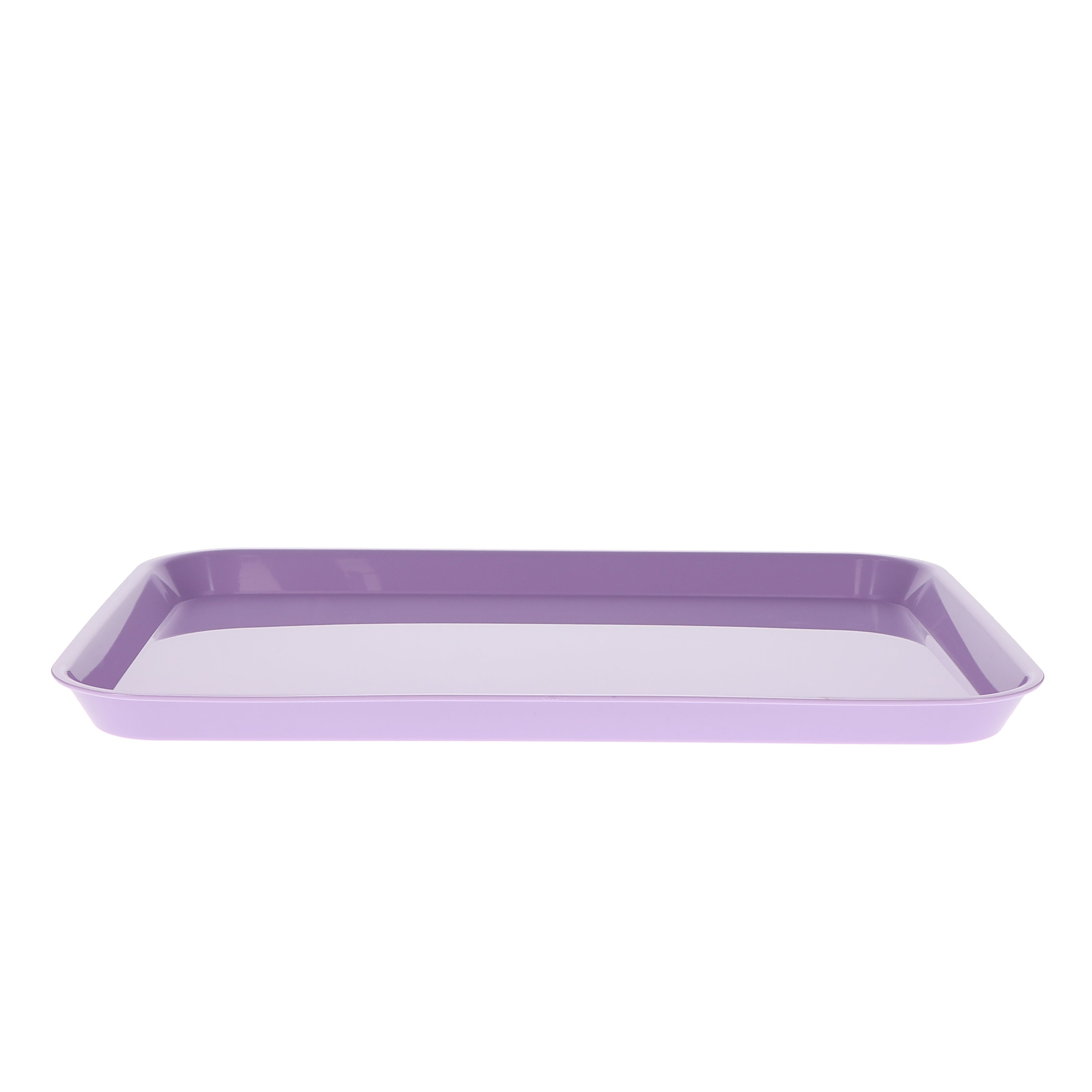 House Brand Dentistry 108144 HSB Set-Up Tray Flat #B Ritter Pastel Lilac Plastic 13 3/8