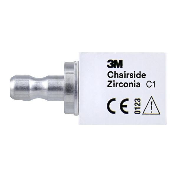 3M Solventum 69946 Chairside Zirconia Dental Crown Blocks 20mm C1 5/Pk