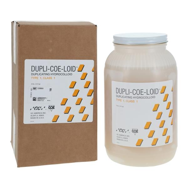 GC 320008 Dupli-Coe-Loid Hydrocolloid Dental Material 8 Lbs
