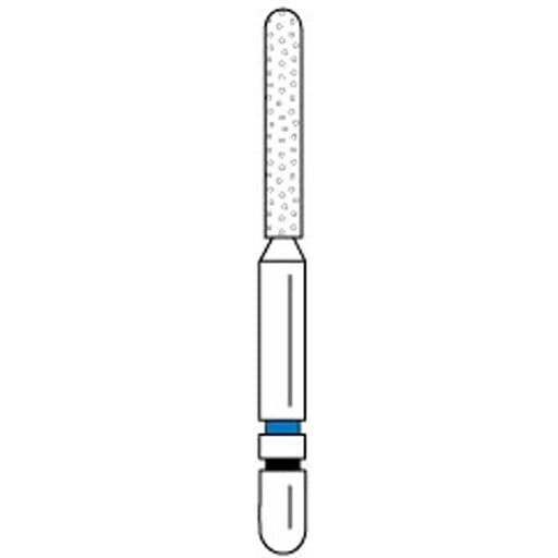 Premier Dental 2015675 Two Striper Ztech Diamond Bur Friction Grip 550.8ZM 5Pk