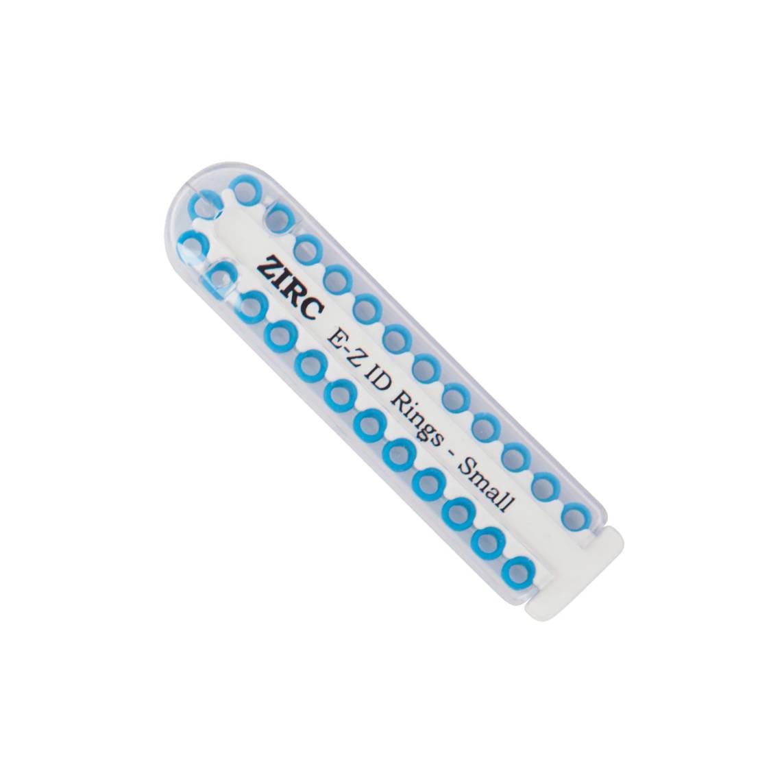 Zirc Dental 70Z100N E-Z ID Instrument Rings Small Neon Blue 25/Pk