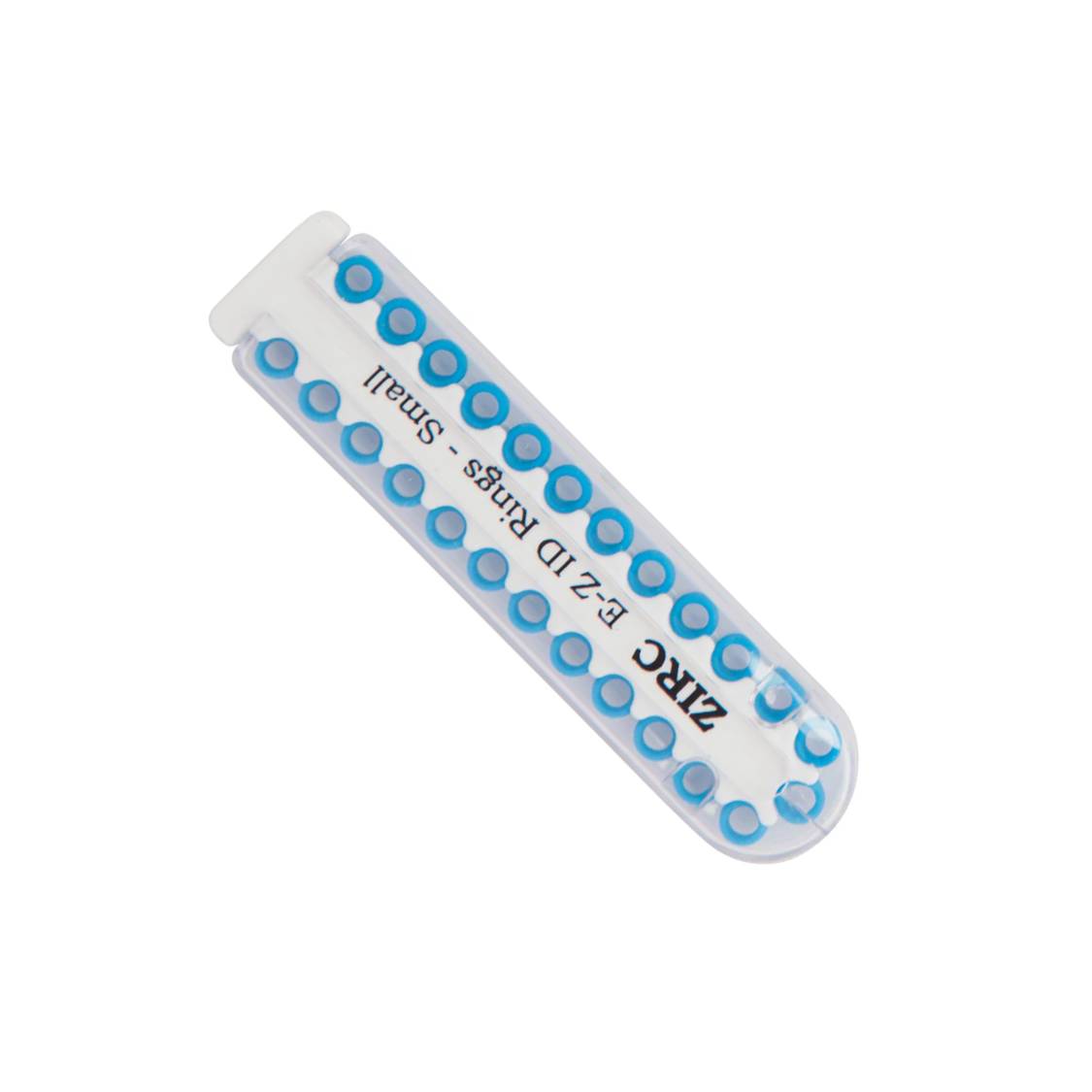 Zirc Dental 70Z100N E-Z ID Instrument Rings Small Neon Blue 25/Pk