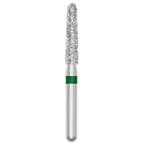 SS White 91277-5 Revelation FG 855-018C-S Short Shank Round End Taper Coarse Grit Diamond Burs 5/Pk