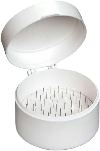 Plasdent 400CRD-1 Cotton Roll Holder White Round Style 3