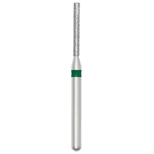 SS White 91035-5 Revelation FG 837-012C Flat End Cylinder Coarse Grit Diamond Burs 5/Pk