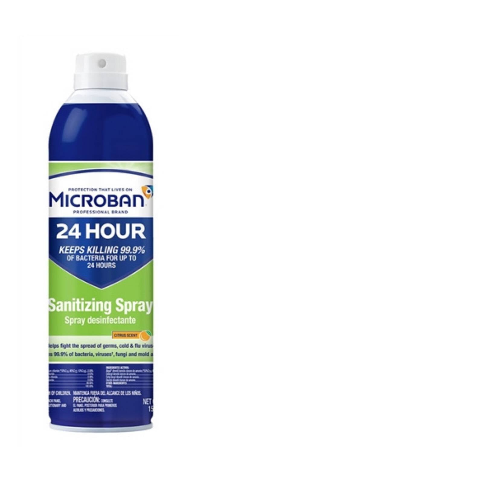 Proctor & Gamble 8218230130 Microban Sanitizing Aerosol Spray 15oz