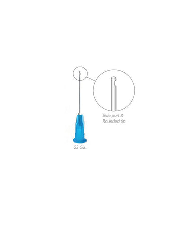 Pac-Dent 223 OptiProbe Endo Irrigation Needles Side-Vent 23 Ga Blue 100/Pk