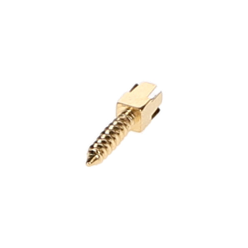 House Brand Dentistry 400023 HSB Gold Plated Screw Posts S2 #2 Short 7.8mm 12/Pk