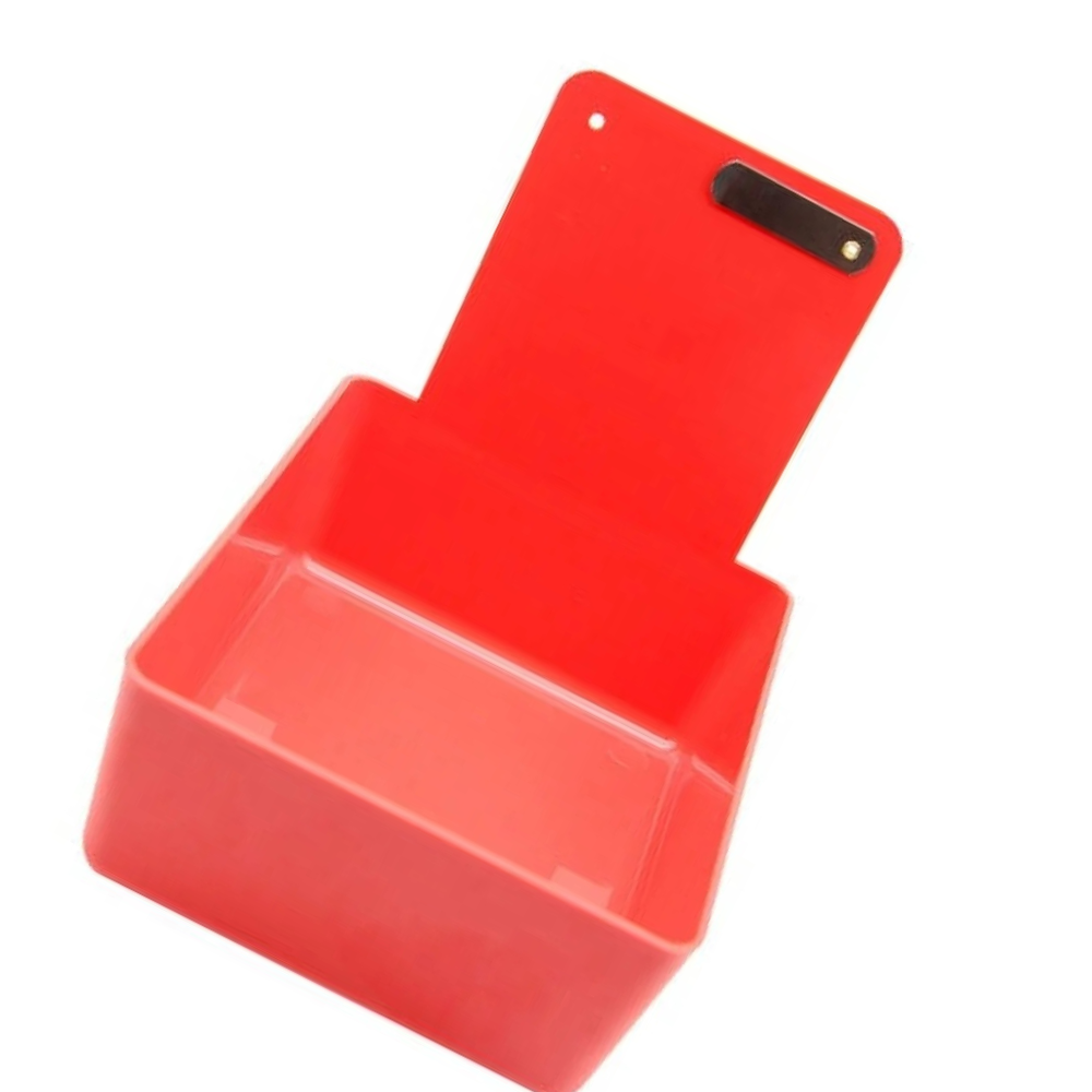 Plasdent 207MLP-5P Plastic Lab Pan With Metal Clip 7-1/16