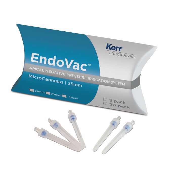 Kerr Dental 9733026 SybronEndo EndoVac Irrigation MicroCannulas 25mm 20/Pk