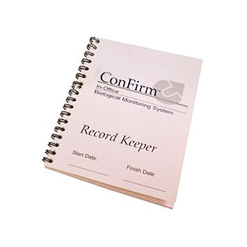 Crosstex CRK02 ConFirm 10/24 Record Keeper Booklet For Sterilizer Monitoring Results