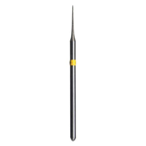 Coltene Whaledent R392EF021FG Alpen Interproximal Extra Fine Grit Yellow Diamond Burs 5/Pk